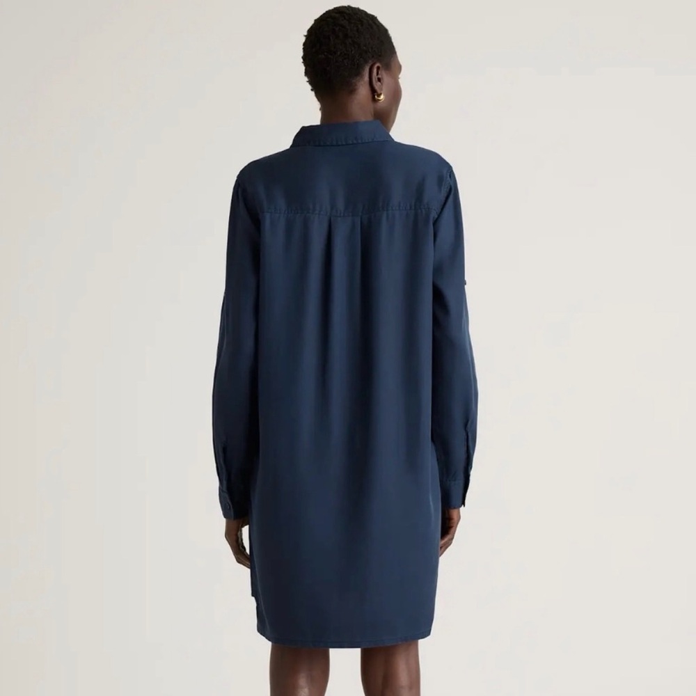 Quince Tencel Tunic Dress - Picture 3 of 6